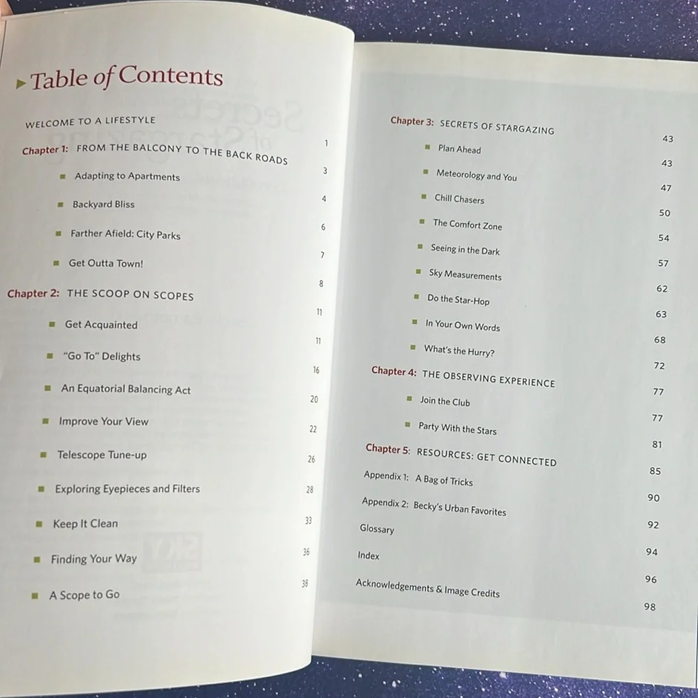 FREE with bundle $10+ Secrets of Stargazing Tips and Tricks Book